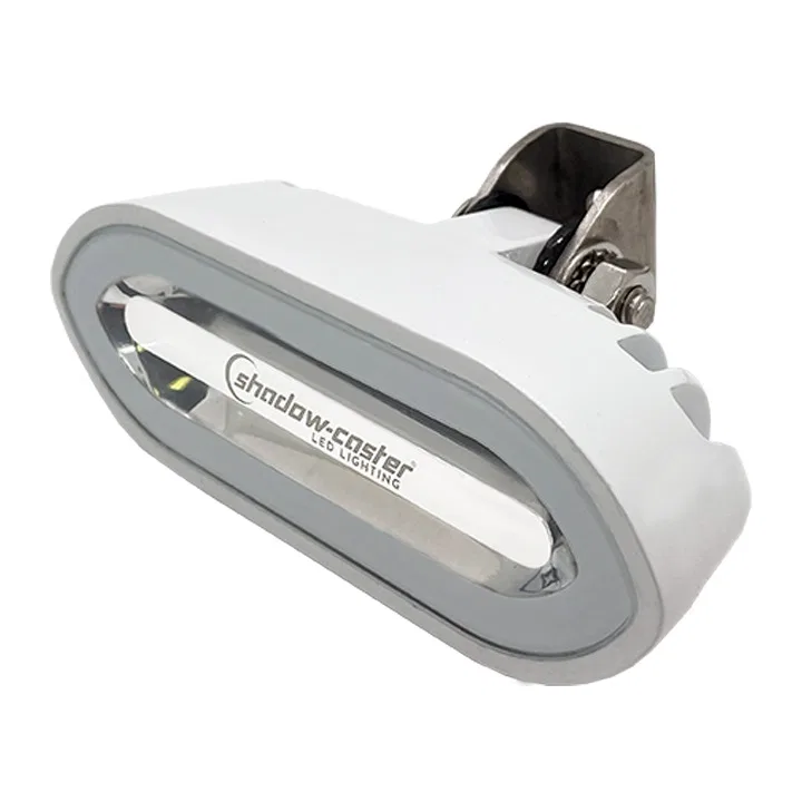 SCM-SLB-CC-WH – SHADOW-CASTE Boat Deck Light, Interior Bracket Mount 24 Watt 10 To 30 Volts 2200 Lumens Output RGB LE...
